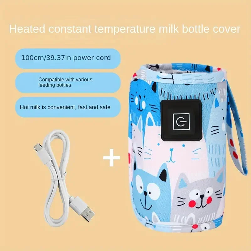Aquecedor de mamadeira portátil